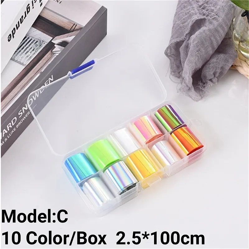 Aurora Cellophane Magic Nail Foil